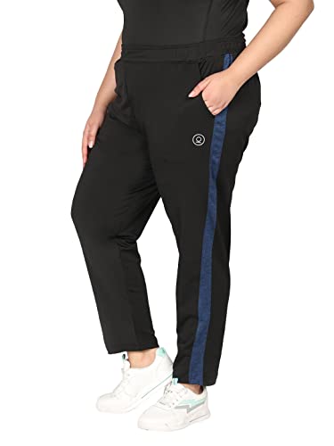 Image of CHKOKKO Women's High Rise Regular Fit Track Pants