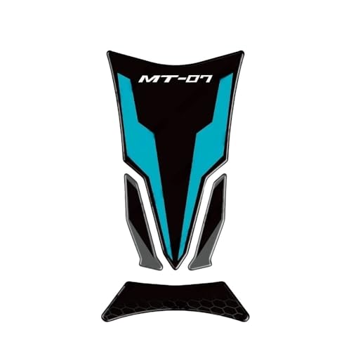 Autocollants de protection réservoir carburant moto MT07 anti-rayure