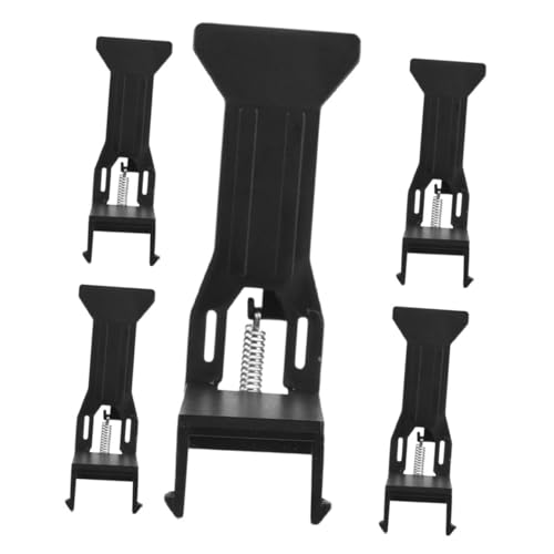 HOODANCOS 5pièces Clips De Rechange Pour Caisse Pinces Pour Porte-monnaie Insert De Tiroir-caisse Pinces à Ressort Organisateur De Devises Fournitures De Caissier De Banque