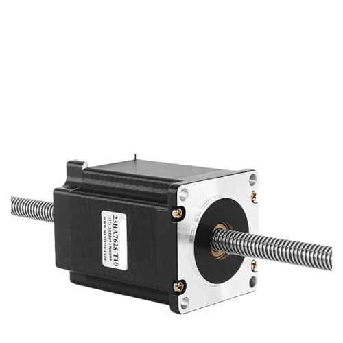 Actionneur linéaire NEMA 23 vis T10 traversante 76mm moteur pas à pas 4 fils