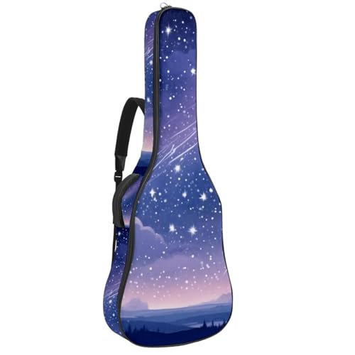 Housse de transport étanche guitare acoustique 106,7 cm sac de protection rembourré