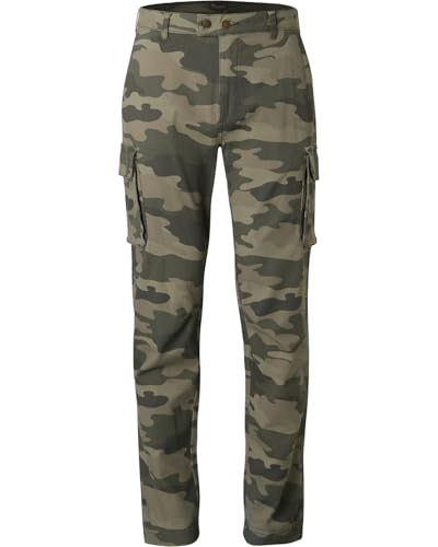 Pinewood Serengeti Herren Hose (DE/NL/SE/PL, Numerisch, 56, Regular, Regular, Khaki Camou)
