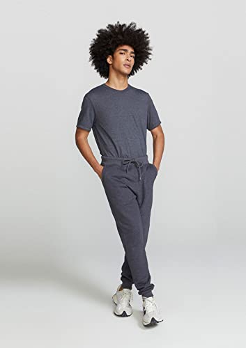 Calça Básica Masculina Jogger Em Moletom