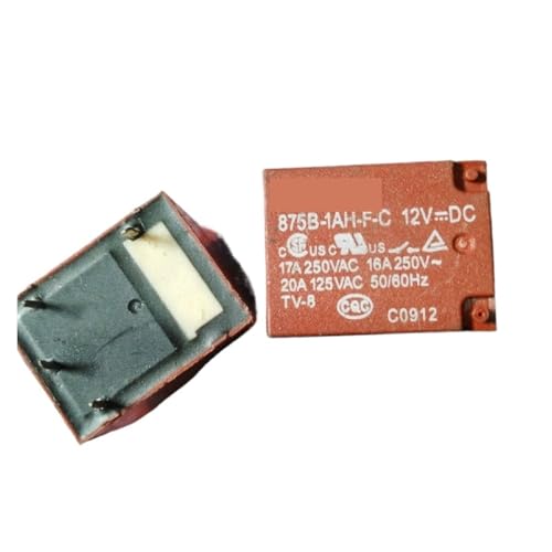 Relay 875b-1ah-f-c-12v 4-pin pour circuit automobile