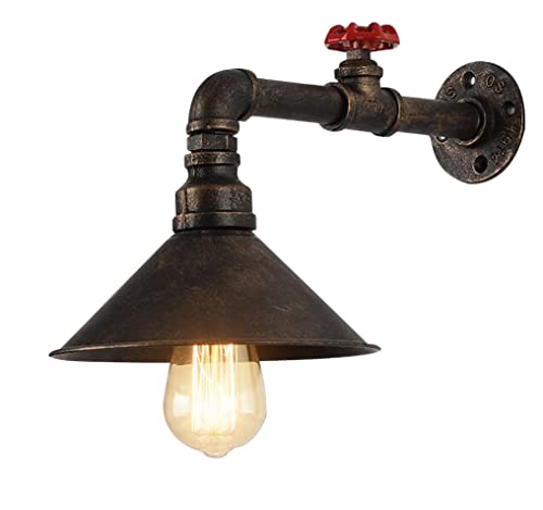 KY LEE ブラケットライト 蛇口 壁掛けランプ工業 アンティーク インダストリアル インテリア照明 カフェ 壁 ライト リビング ナチュラル 玄関 壁掛け照明