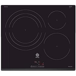 Balay 3Eb865Xr Balay 3EB967FR - Placa de Inducción, 3 Zonas, 60cm, Función Sprint, 17 Niveles Cocción, Control Táctil, Negro con bisel delantero