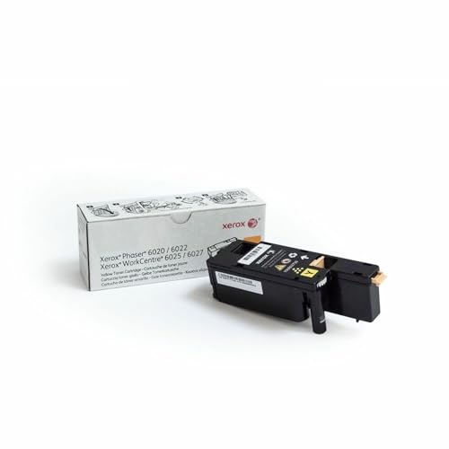 OTTIMALE: Cartucce originali Xerox prodotte da Xerox per stampanti Phaser 6020 / 6022 & Workcentre 6025 / 6027 e immediatamente pronte all'uso. La stampante legge il chip, si preme Start e inizia a funzionare