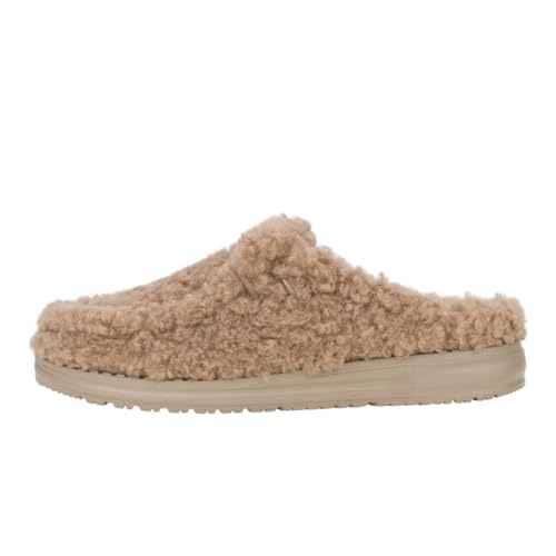 HEYDUDE Women's Wendy Cozy Slipper, Timber Wolf, Size...