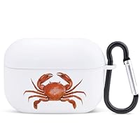Amazon | Airpods Pro2/1 ケース 蟹柄 カニ柄 かに柄 動物柄 海洋生物