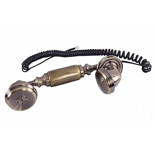 Téléphone fixe de style européen rétro vintage à bouton cadran pour décoration maison et bar
