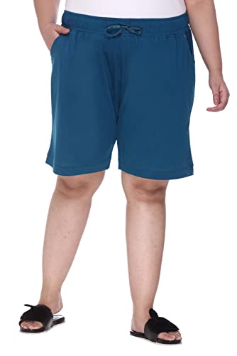 Image of CUPID Women Plain Comfortable Barmunda,Shorts for Sports, Yoga, Daily Use Gym, Night Wear, Casual Wear for Ladies