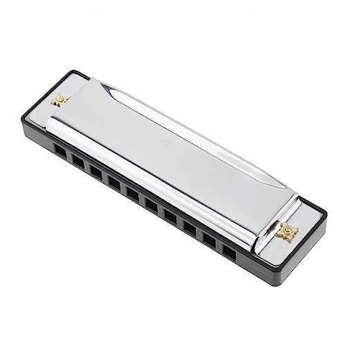 PacuM Harmonica par clé d’instrument 10 trous Harmonica professionnel Instrument de musique Orgue à bouche en acier inoxydable Harmonica - Les Beatles, Paul McCartney, John Lennon, RIngo Starr, George Harrison PacuM Harmonica par clé d'instrument 10 trous Harmonica professionnel Instrument de musique Orgue à bouche en acier inoxydable Harmonica – Image 4