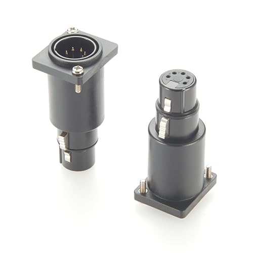 Fiche DMX512 XLR 5 broches contre les faux contacts de l'éclairage de scène