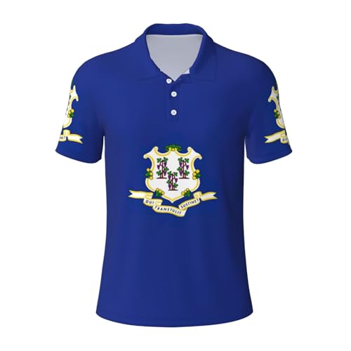 Chemise anti-transpiration homme Connecticut à manches courtes contre la chaleur