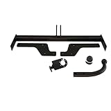 RIDIGO Anhängerkupplung starr für Dacia Sandero 2 II Stepway (auch Stepway Style) (außer mit LPG-Anlage) 2013-10/2020 mit universalem E-Satz 13-polig