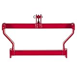 Erstausrüster Qualität Euroadapter auf Dreipunkt, Frontlader, rot lackiert, Dreipunktadapter, Dreipunktaufnahme, 1100 mm breit, 45 kg