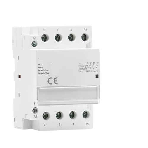 Contacteur 4P 40A 2NO2NC pour automatiser la pompe à chaleur de la maison