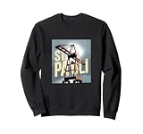 Saint Pauli Hamburgo Puerto Reeperbahn Grúa Puerto Silhouette Kiez Sudadera