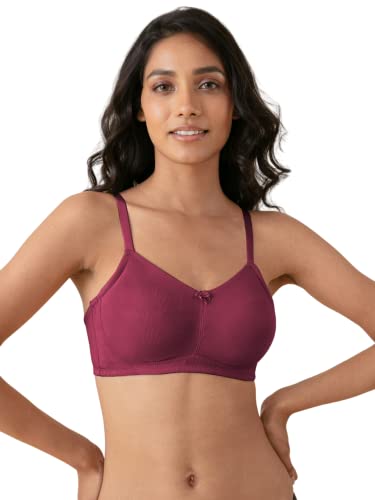 Image of NYKD NYB062 Wirefree Cotton Hold Me Up Non Padded Full Coverage Bra for Women