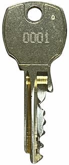 Replacement Key for Olympus Lock 0428