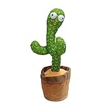 🎵【 MUSICAL 】🠞 Este cactus baila "moviendo sus caderas" al ritmo de las muchas canciones que incluye. Tiene gran variedad de estilos musicales, te sorprenderá cuántas canciones conoces. 🎼