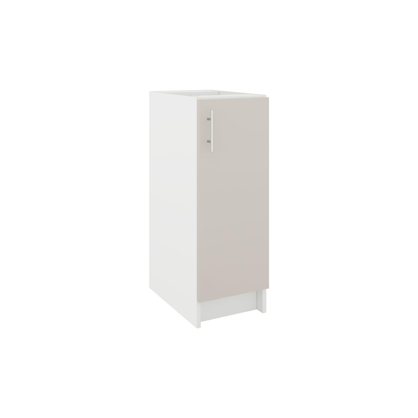 JD Greta Fixed Height 300mm Kitchen Base Cabinet Floor Unit (Without Worktop) โ Cashmere Matt