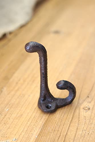 Midwestcrafthouse5rusticcoathookscastironacorn314longhatwallschooltowel Urban Country Home Decor Midwest craft house 5 rustic coat hooks cast iron acorn 3 14 long hat wall school towel urban country home decor