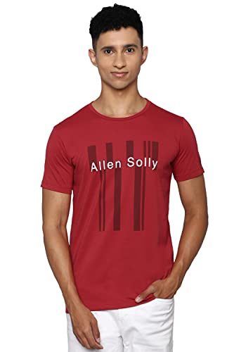 Image of Allen Solly Men's 100% Cotton Regular Fit T-Shirt