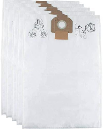 Makita W107418353 Fleece Filter Bag, 5/pk, VC4210
