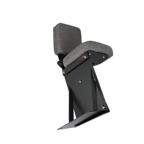 Side Kick Buddy Seat Assembly Fabric Gray fits Case IH 7110 7120 7130 7140 7150 7210 7220 7230 7240 7250 8910 8920 8930 8940 8950