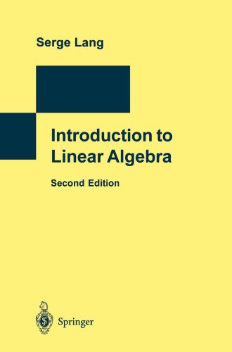 Introduction to Linear Algebra 3540780602 Book Cover