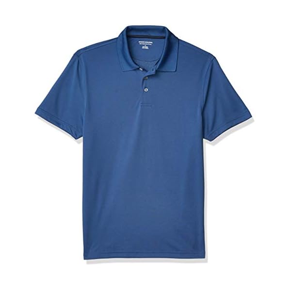 Amazon Essentials Men’s Slim-Fit Quick-Dry Golf Polo Shirt