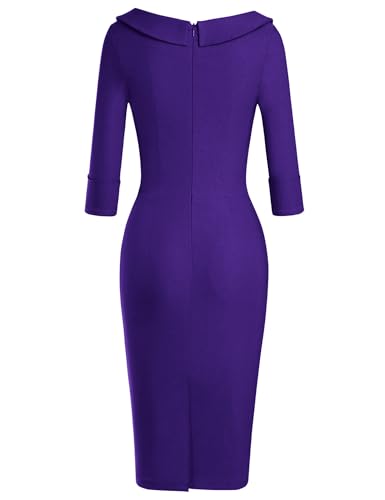 Image of MUXXN Women's Classic Vintage Sweetheart Neckline Cocktail Prom Tea Dress