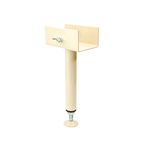 Große vollständig einstellbare Mittelstrebe; zur Verwendung mit Bettrahmen aus Holz.