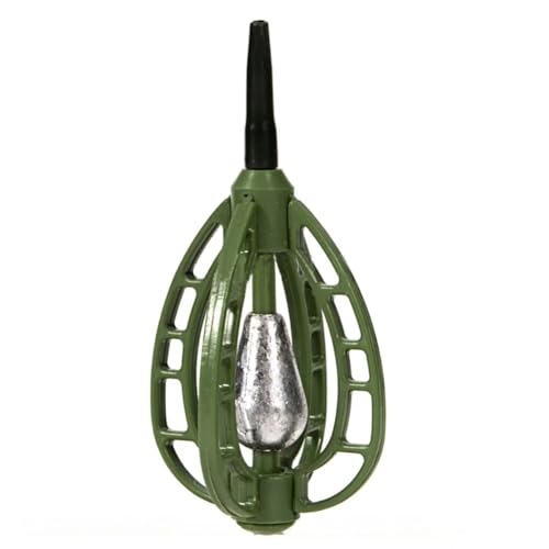 6 piezas Cebo de Carpa, jaula portacebo para pesca miniatura 6