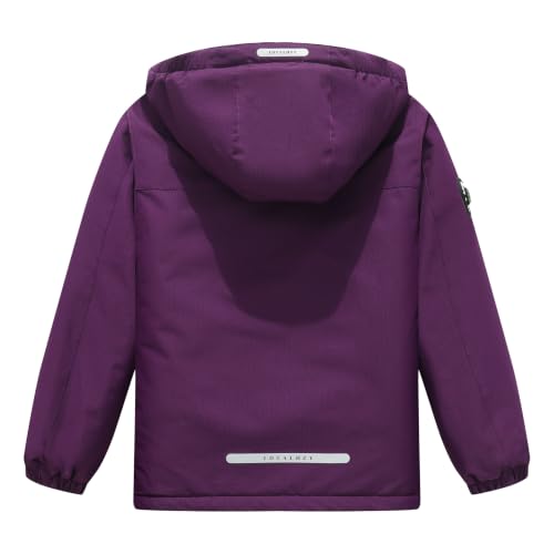 Image of Kid's Ski Jacket Winter Coat Boy's and Girl's Snowboarding Jackets | Kids Ski Jacket | Windproof, Waterproof, Insulated | Removable Hood, Zipper Pockets | Snowboarding Coat for Boys and Girls