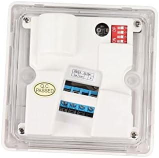 Acouto Timer Switch Panel Touch Control 3500W 2 Minutes to 2 Hours Time Setting Countdown Power Off Switch for Corridor Household Appliances Household Appliances Timer PanelTime