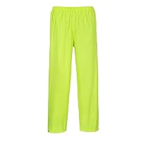 Portwest Klassische Regenhose für Erwachsene, Größe: M, Farbe: Gelb, S441YERM