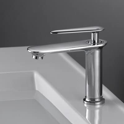 Robinet de lavabo eau chaude et froid en laiton pour rénovation