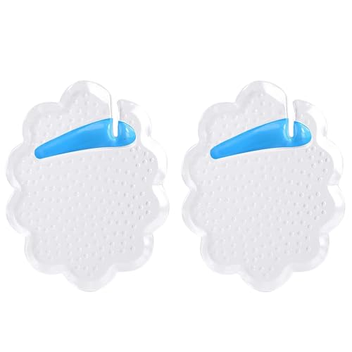 Yurosuis Almohadilla Protectora Para Chanclas Entre Dedos | Protectores de Dedos para Chanclas de Tira,Soportan Almohadillas Transpirables Amortiguadoras Autoadhesivas Para Zapatos De Hombre Y Mujer