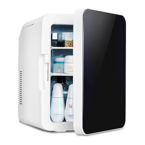eklipt Mini Fridge for Bedrooms 10L Portable Beauty Refrigerator