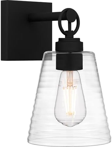 Quoizel Dacosta 1-Light Earth Black Wall Sconce