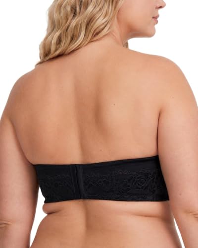 Torrid Women's Plus Size Strapless Push-Up Smooth Lace Bra - Image 3