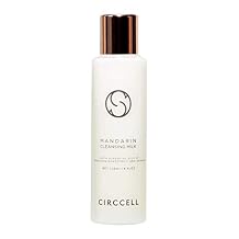 CIRCCELL Mandarin Cleansing Milk Hydrating & Brightening Face Cleanser with Fruit Extracts Anti-Aging Facial Cleanser Rich, Creamy Cleansing Milk Removes Makeup Suitable for All Skin Types
