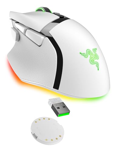 Miniatura 4 de Razer Basilisk V3 Pro - Ratón Inalámbrico Personalizable para Juegos con Rueda Inclinable Hyperscroll (Sensor Óptico Focus Pro 30K, Iluminación Cromática de 13 Zonas, Botones Programables 11) Blanco