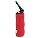 Ball Tee Holder Carry Bag Neoprene Portable Small Ball Holder Pouch with 3 Balls and 3 Tees for Men and Women Storage Gifts (Red)