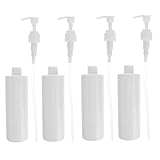 Photo Gallery veemoon 4 pezzi dispenser bottiglie per shampoo e lozione bianco con pompa spirale bottiglie vuote per sapone liquido viaggio e casa bagno hotel e homestay Photo Gallery veemoon 4 pezzi dispenser bottiglie per shampoo e lozione bianco con pompa spirale bottiglie vuote per sapone liquido viaggio e casa bagno hotel e homestay