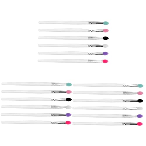 Balacoo 3sets Silicone Makeup Brush Set Eyeshadow Brush Kit Perfect Birthday Christmas New Year 6pcs*3