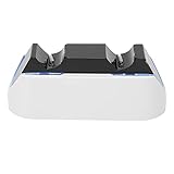 2 CONTROLLER AUFLADEN Entwickelt, um den PS5-Controller aufzuladen und 2 Controller gleichzeitig aufzuladen, sodass Sie lange am Spiel teilnehmen können.