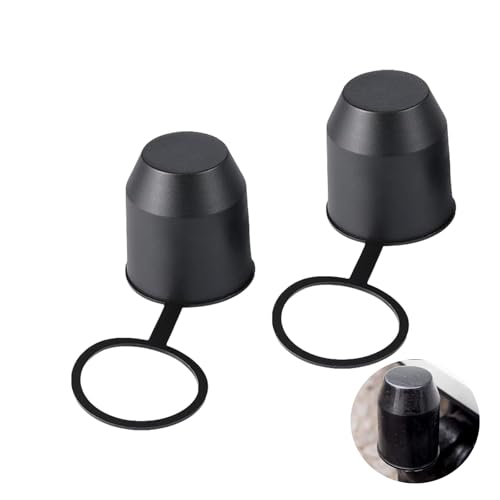 SHPUJUN 2 Pièces Cache Boule Attelage Voiture,Protection Boule Attelage,Boule Attelage pour...